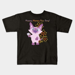 Happy Honey Bee Day Kids T-Shirt